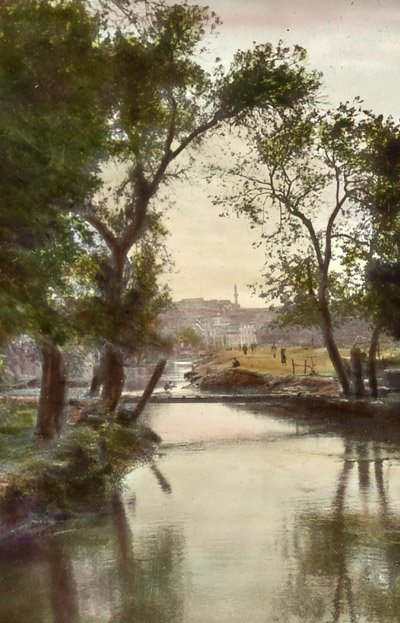 Aleppo Qweq river color